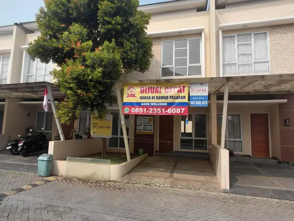 Dijual CEPAT. Green Bintaro Indah, Rumah Baru, Belum pernah ditinggali,Jurang manggu timur, Pondok Aren, Saya Pemiliknya