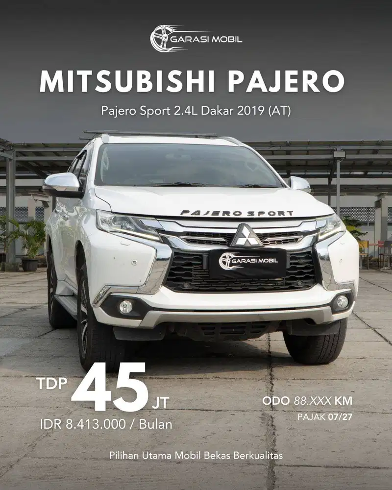 Pajero Sport 2.4L Dakar 2019 (AT)