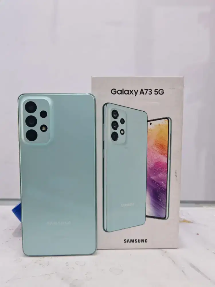 Samsung Galaxy A73 5G ram 8+8/257gb lengkap