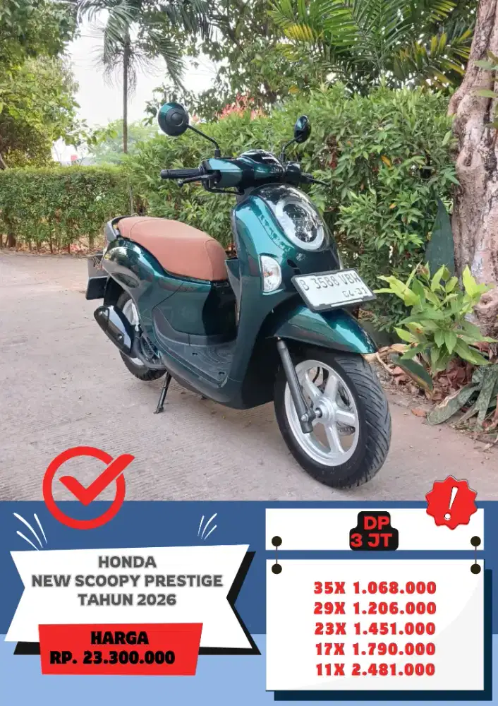 Honda Scoopy Prestige Tahun 2026