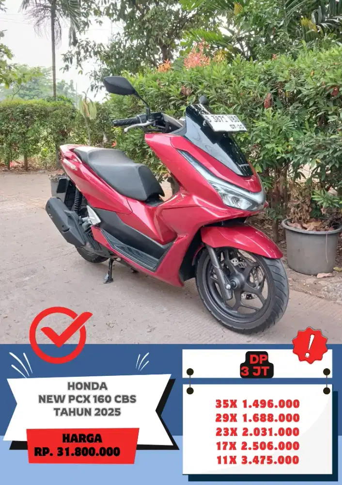 Honda PCX 160 CBS Tahun 2025