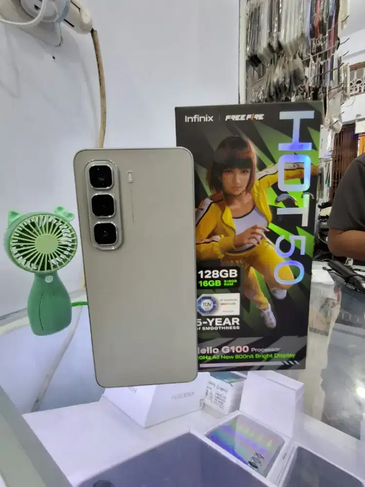 Infinix hot 50 ram 8+8/128gb lengkap