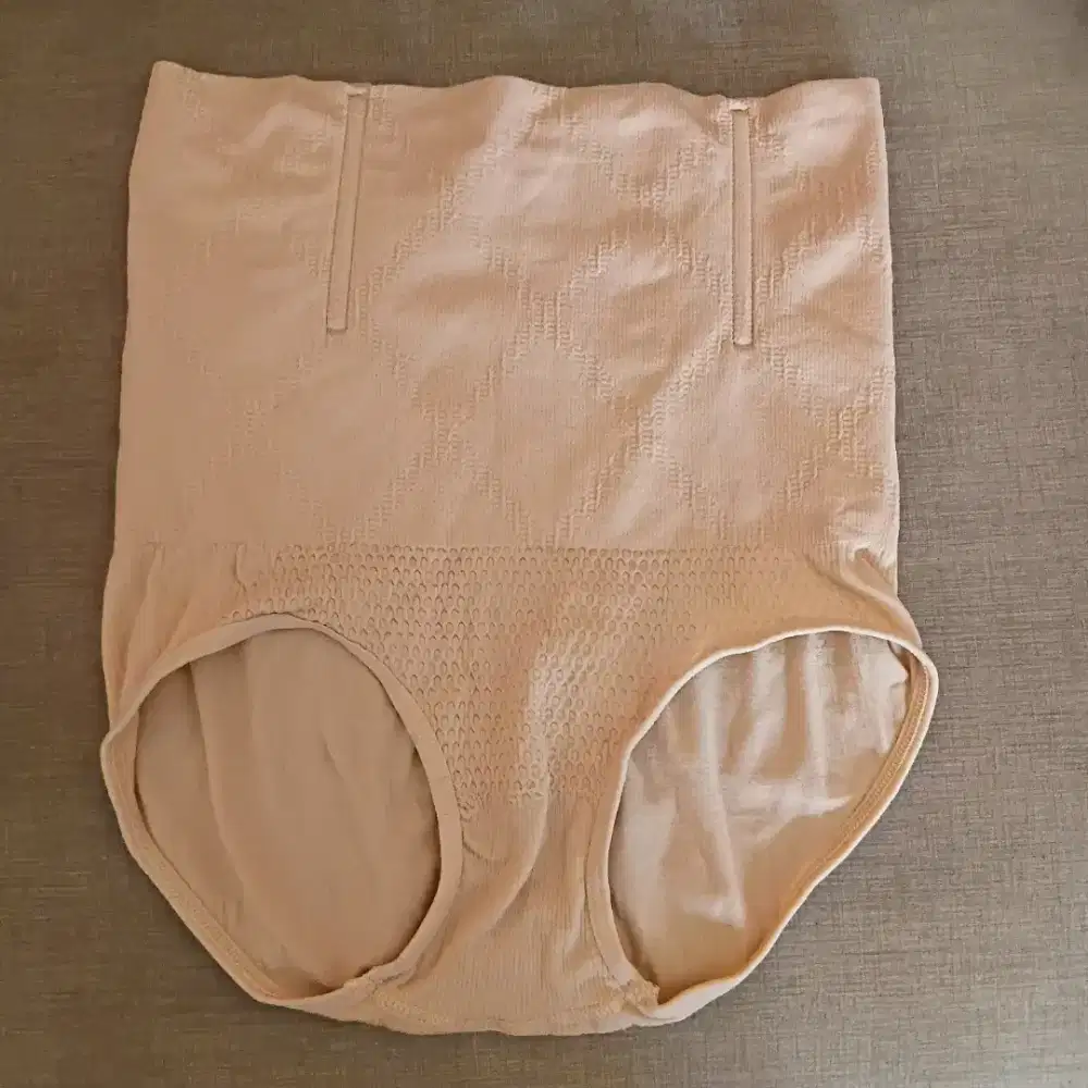 Celana Korset Polos High Waist Pembentuk Tubuh untuk Wanita Pelangsing