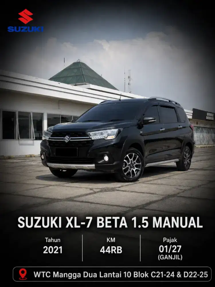 Xl-7 BETA MANUAL km:44rb TAHUN 2021 HITAM
