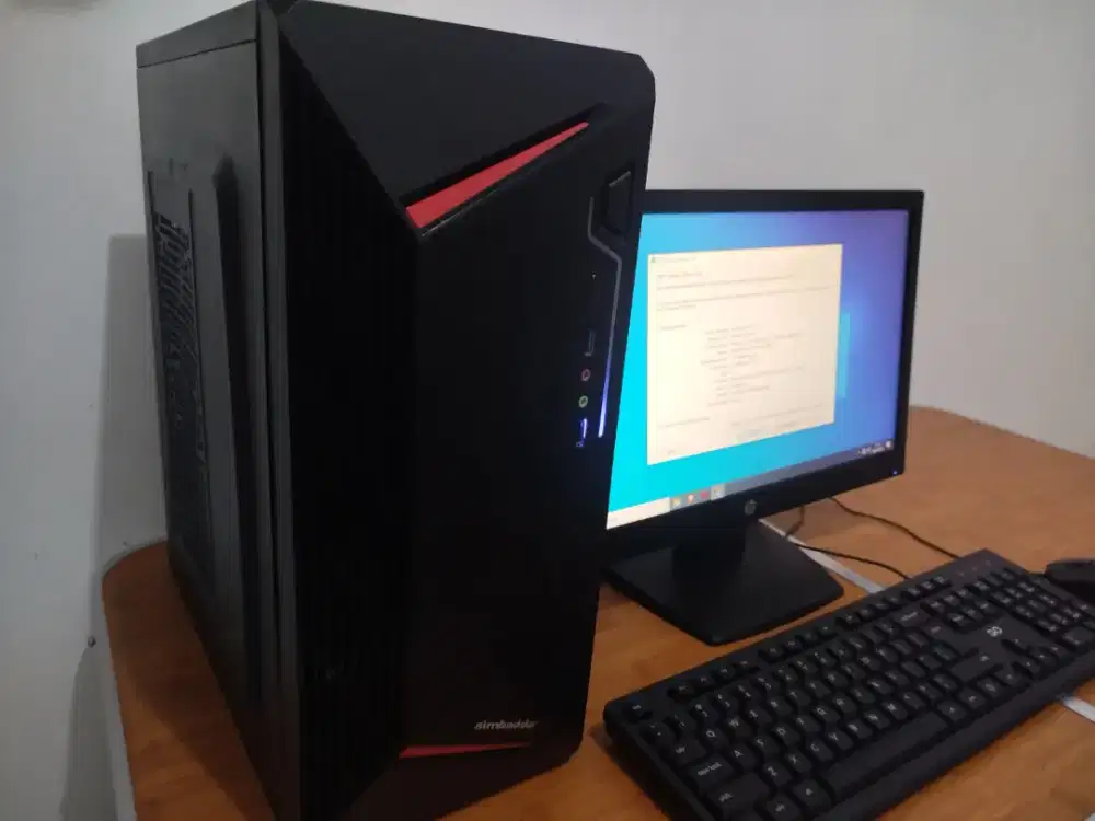 Komputer pc full set siap pakai
