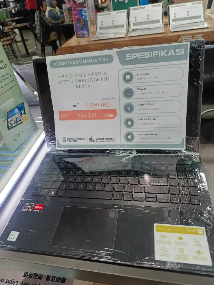 LAPTOP ASUS VIVOBOOK RYZEN BISA CICILAN CUKUP PAKAI KTP AJA