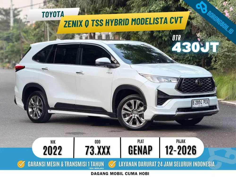 TERMURAH || Toyota Innova Zenix 2.0 Q Hybrid TSS Modelista 2022