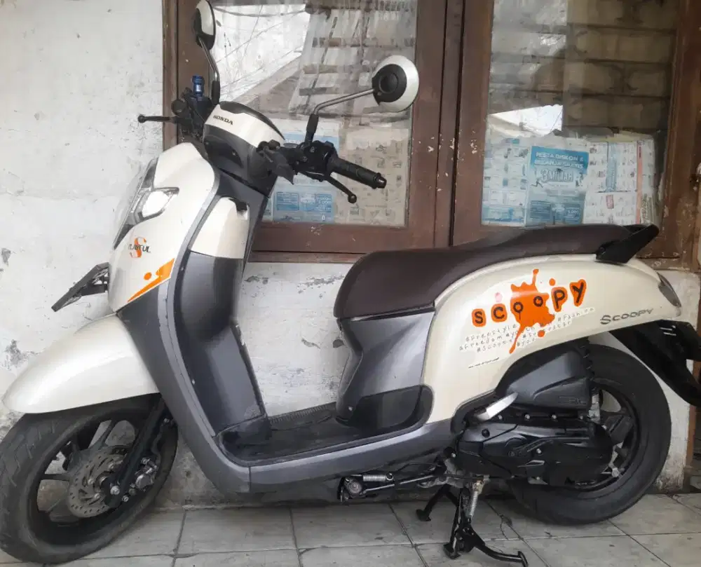 Honda scoopy 2017 Donat cbs iss idiling stop remot cw asli pjk pnjg