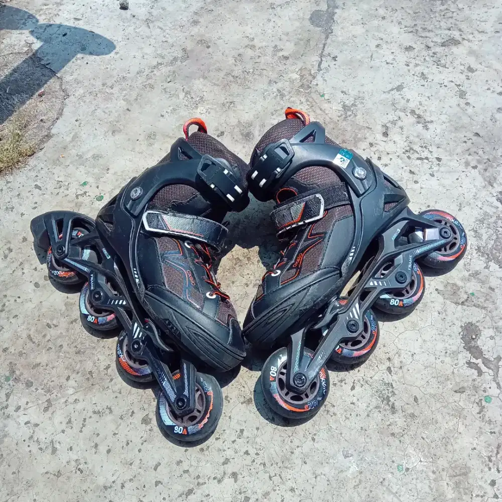 Sepatu roda Oxelo Decathlon FIT 3 inline skate rollerblade roller anak
