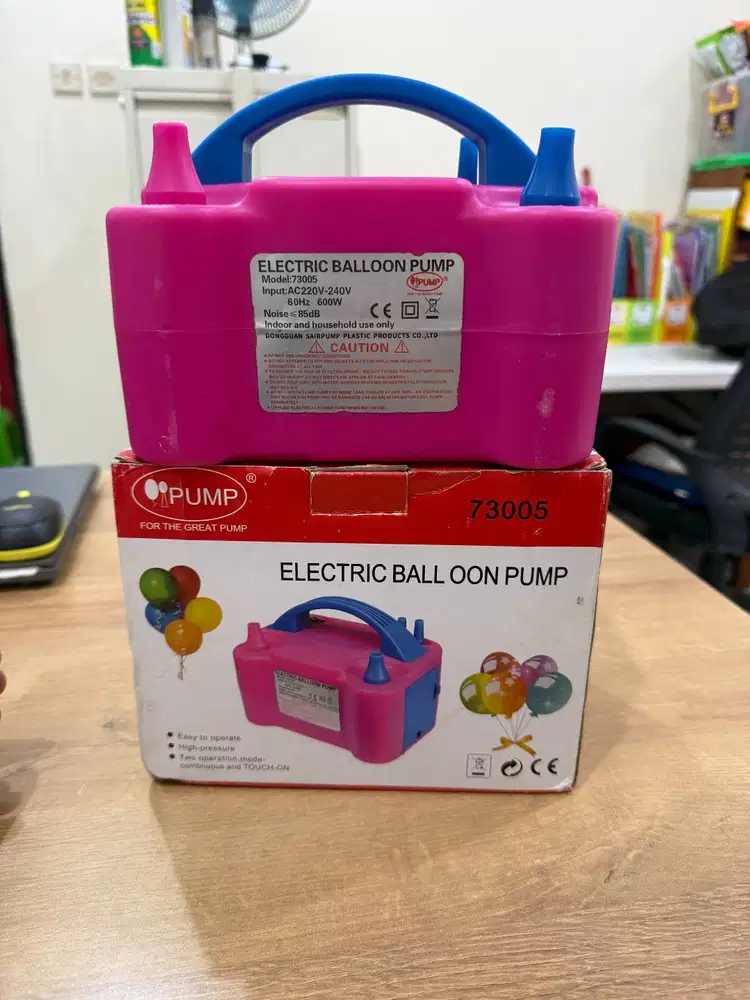 Electric Balloon Pump 73005 600W – Pompa Balon Elektrik Second + Box