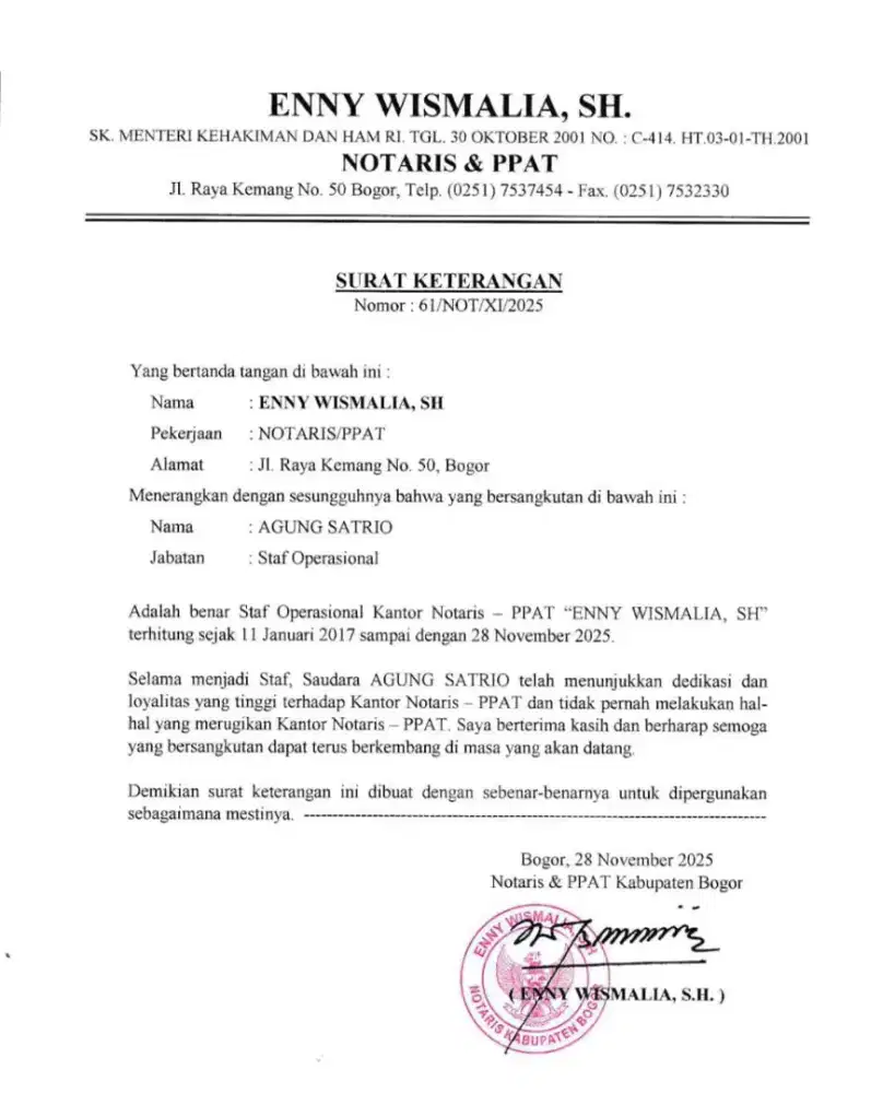 Driver Bulanan & Harian