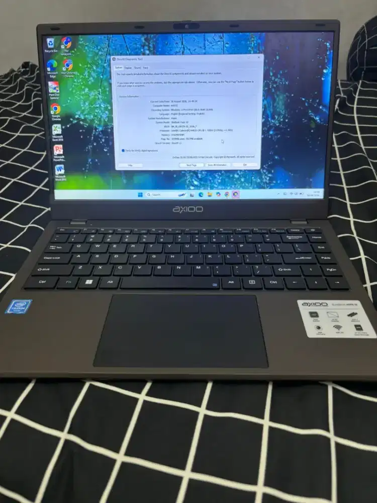 LAPTOP AXIOO SLIMBOOK HYPE 10 (2024)