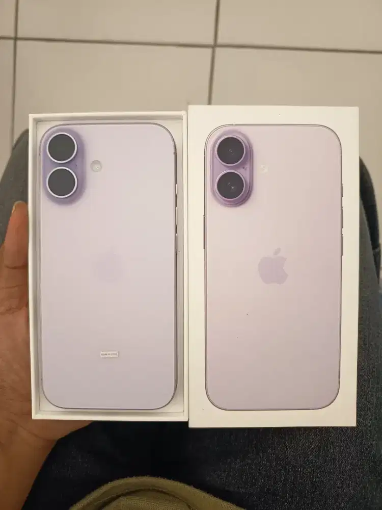 iPhone 17 Basic 256GB (Lavender), BH 100%/62, Garansi Juni 2027