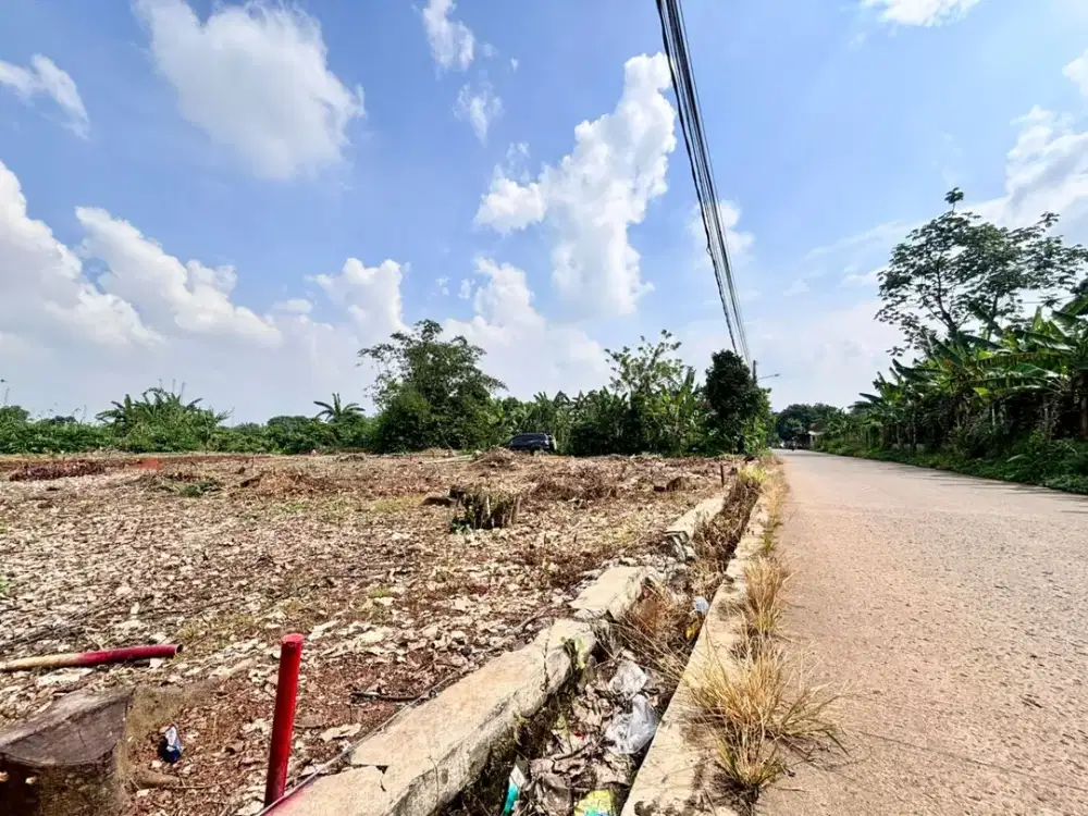 Dijual Tanah SHM, Dekat Stasiun Jatake - BSD