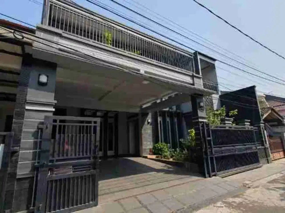 rumah gresh lingkungan nyaman di komplek pondok kelapa duren sawit