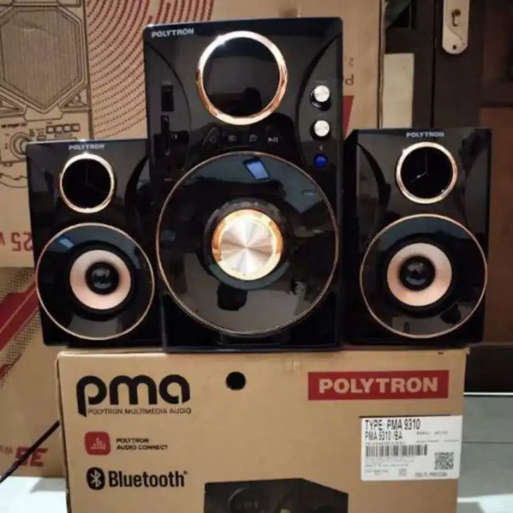 Polytron Multimedia speaker bluetooth PMA-9310BG ~2.1 channel