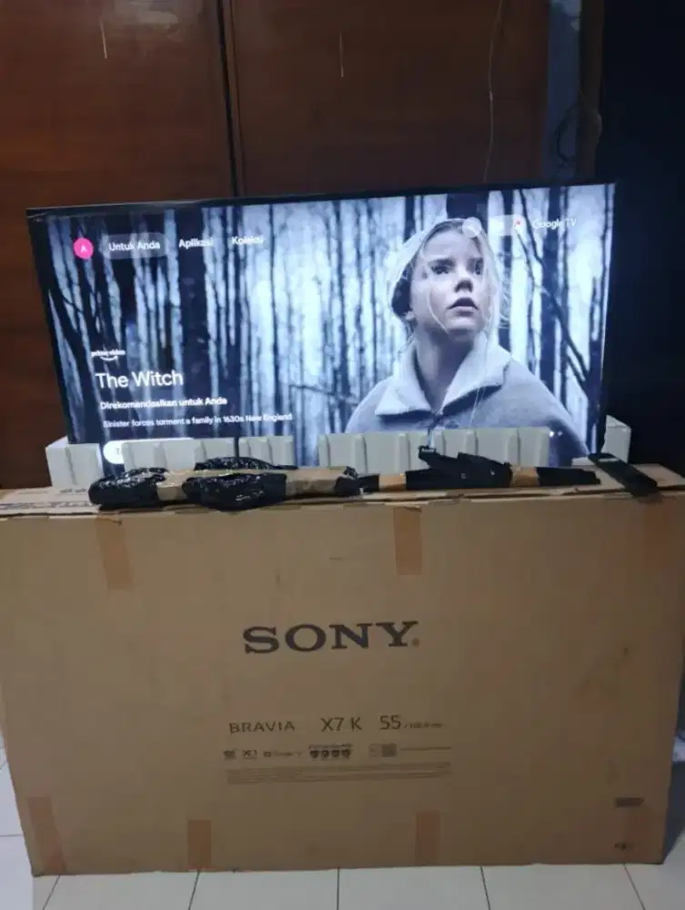 Di jual Smart TV LED Sony Bravia X7K / X75K 55 Inch Bekas