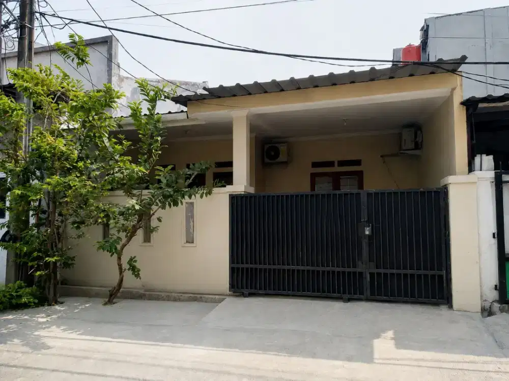 Disewa rumah harapan indah semifurnish rapi siap huni lokasi bagus
