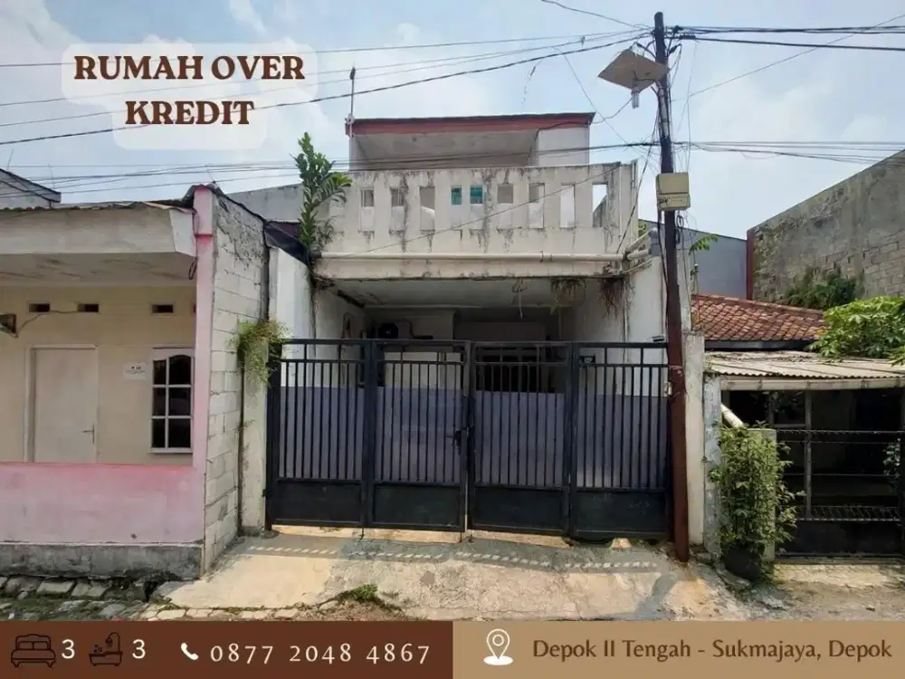 OVER KREDIT 2LT 98JT dkt Tol Margonda di Depok 2 Tengah Sukmajaya