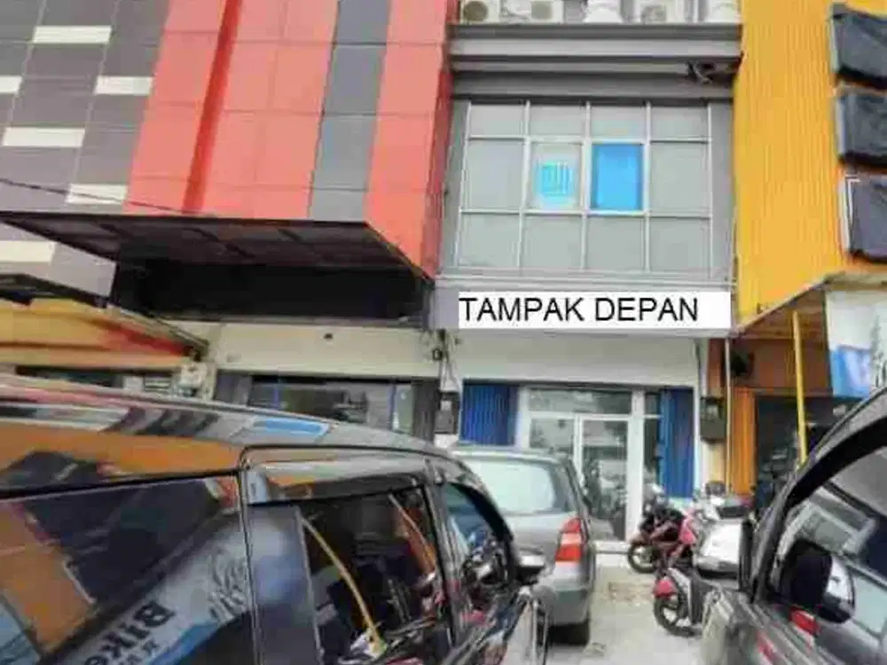 Jual cepat ruko siap pakai, harga dibawah pasaran strategis pinggir jalan raya di Rawamangun Jaktim
