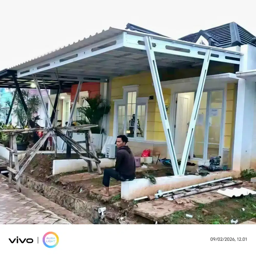 Kanopi dan garasi baja ringan