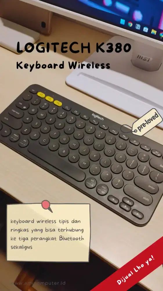 Keyboard wireless Logitech K380 second terawat