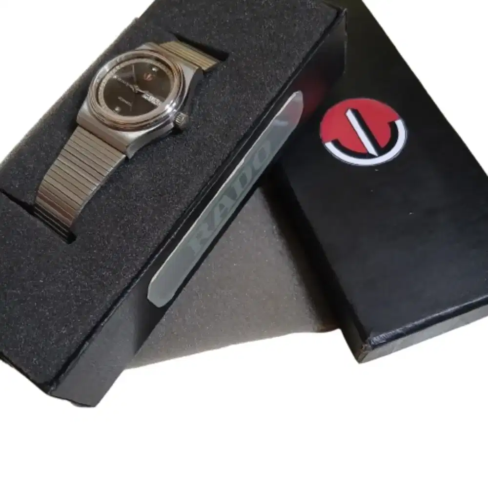 Jam Tangan Original Rado Voyager Auto Wind Mulus Lancar Fullset