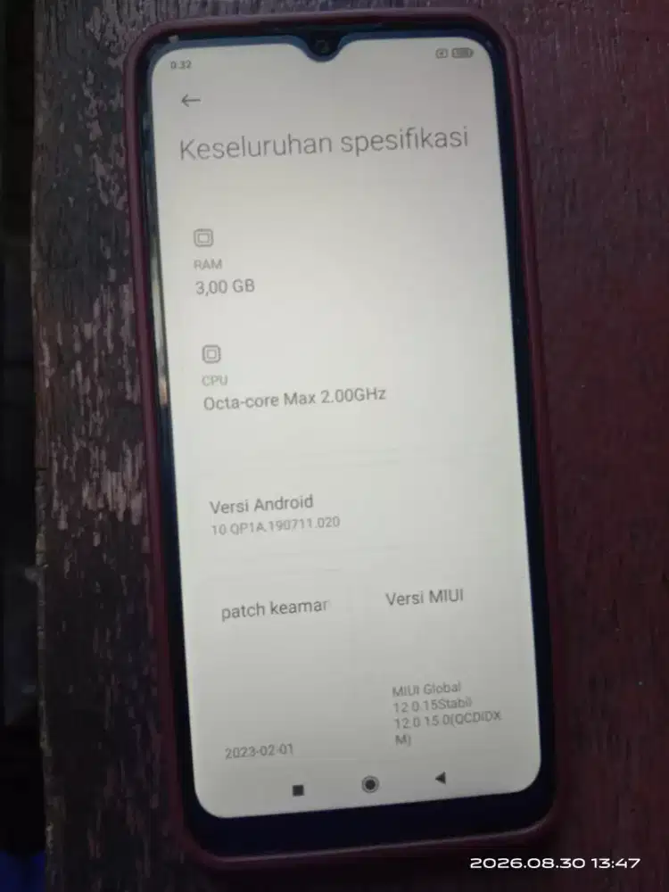 Redmi 9 ram 3/32 GB batangan karena udh GX tahu kemana lainnya