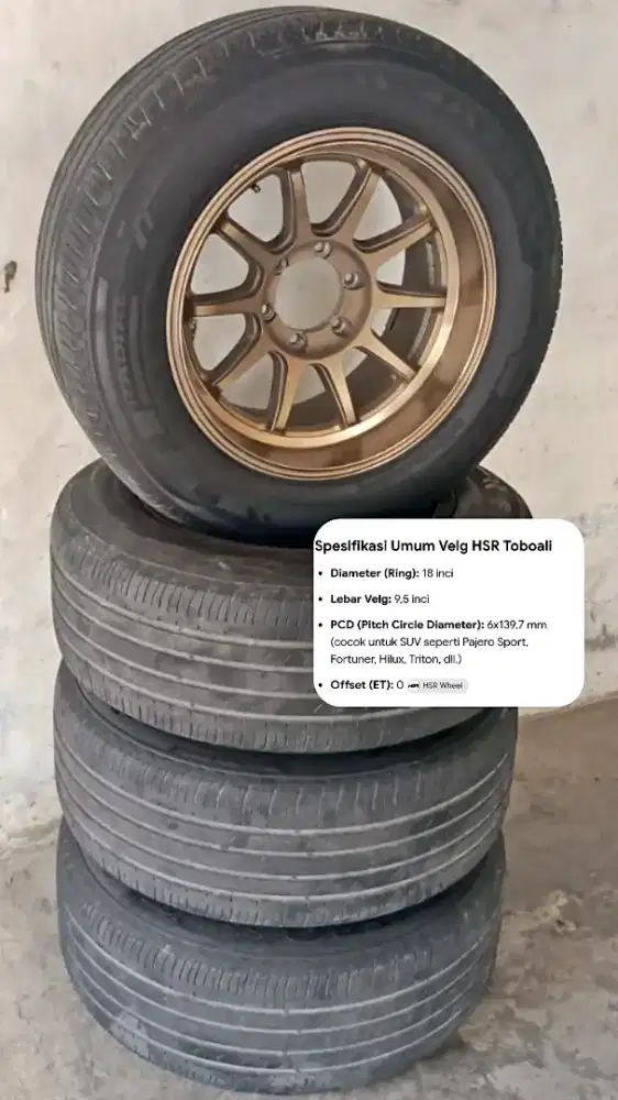 Pelk Pajero ring 18