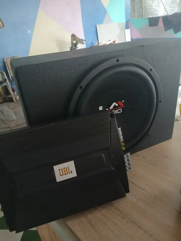 Power JBL dan subwofer DOUBEL COIL