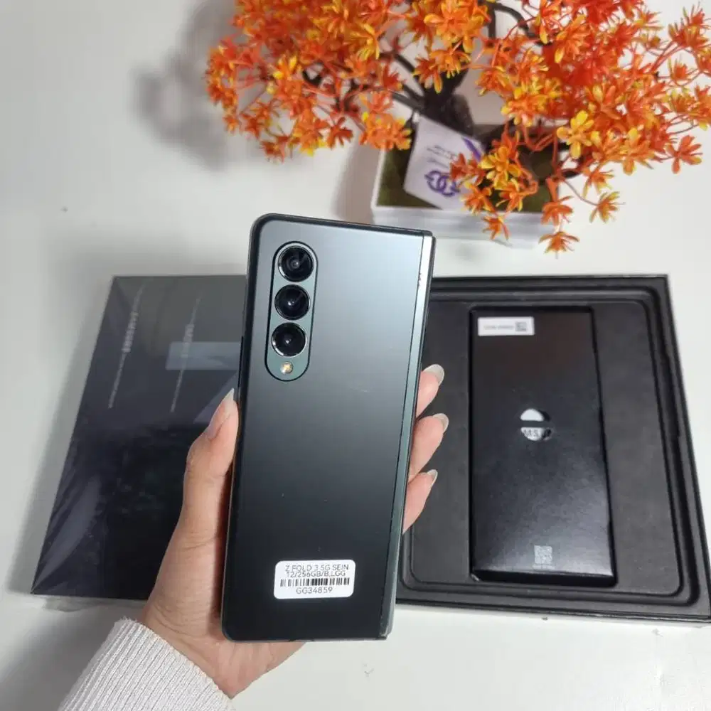 SAMSUNG GALAXY Z FOLD 3 5G 12/256GB PHANTOM GREEN GG34859