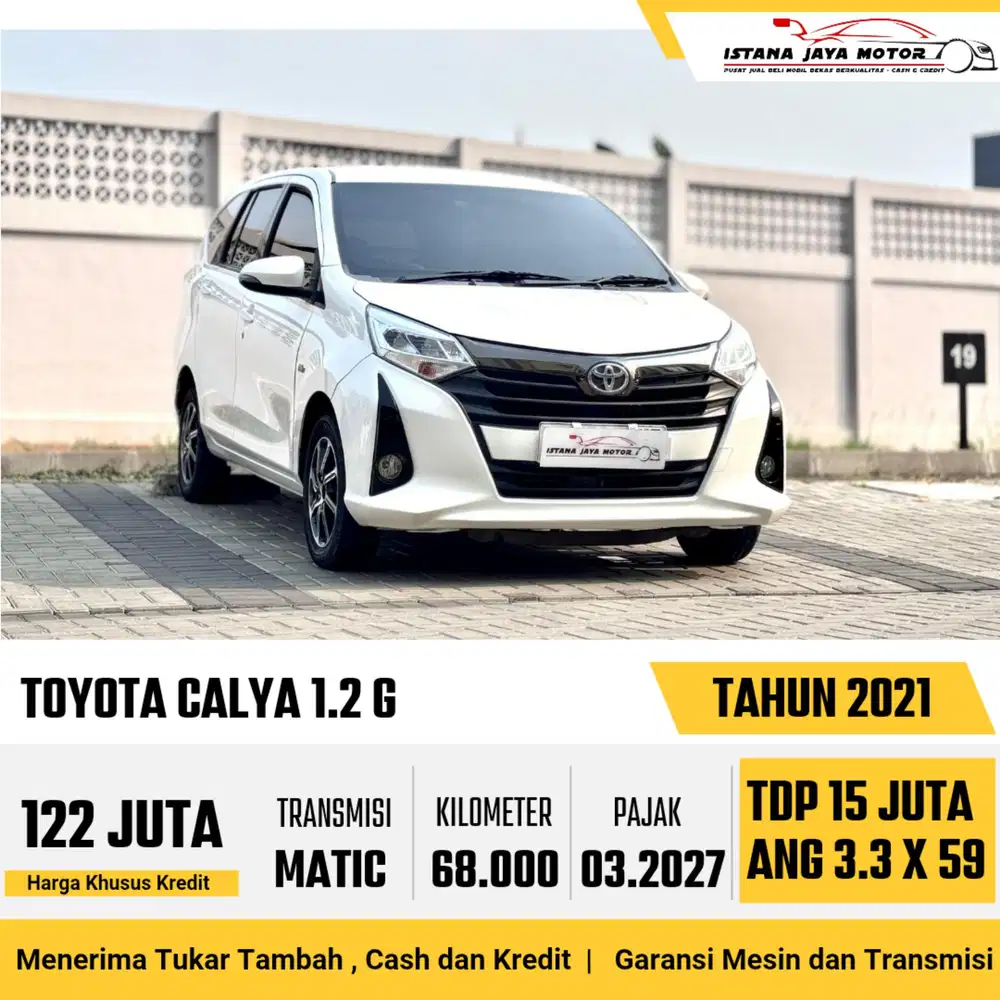 TOYOTA CALYA 1.2 G 2021