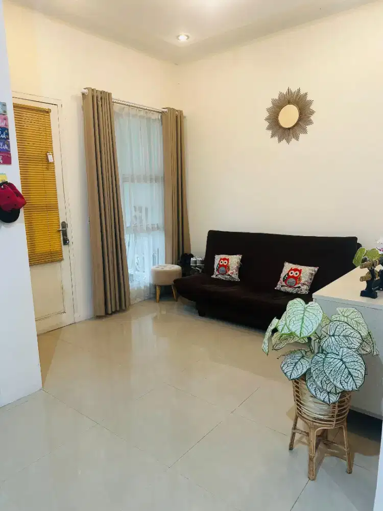 Rumah cluster siap huni