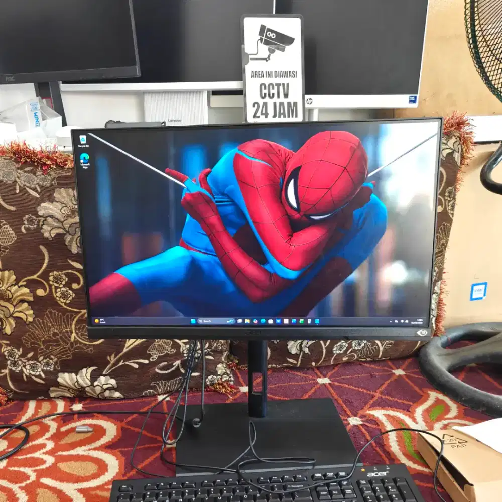 AIO Acer Veriton Z4 Core i3-13100 GEN13 RAM 8/512GB Layar 24 FHD