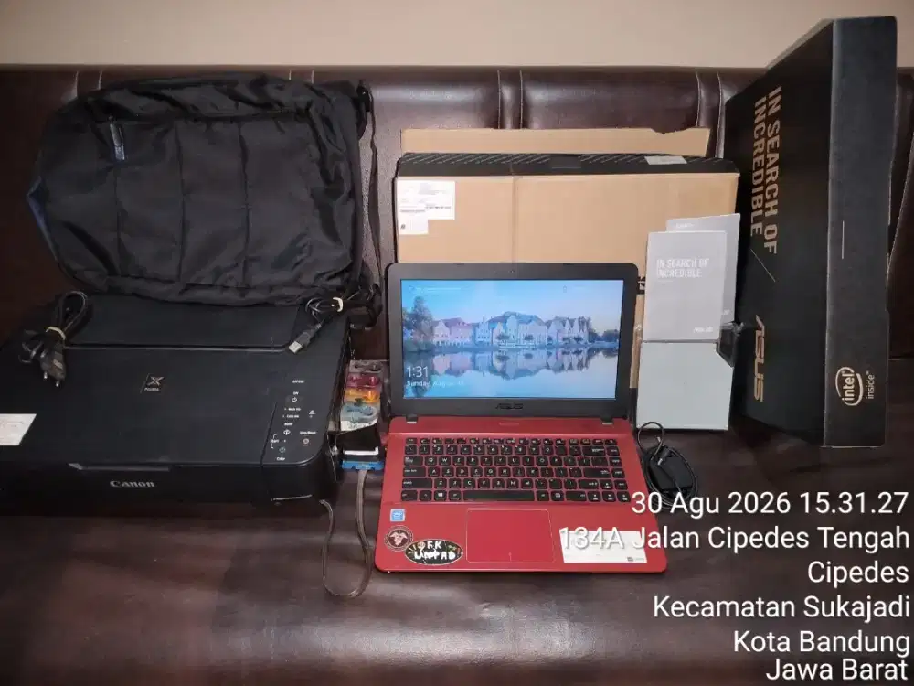 SSID 1TB+ Printer, Like New Full Set Jarang Dipakai