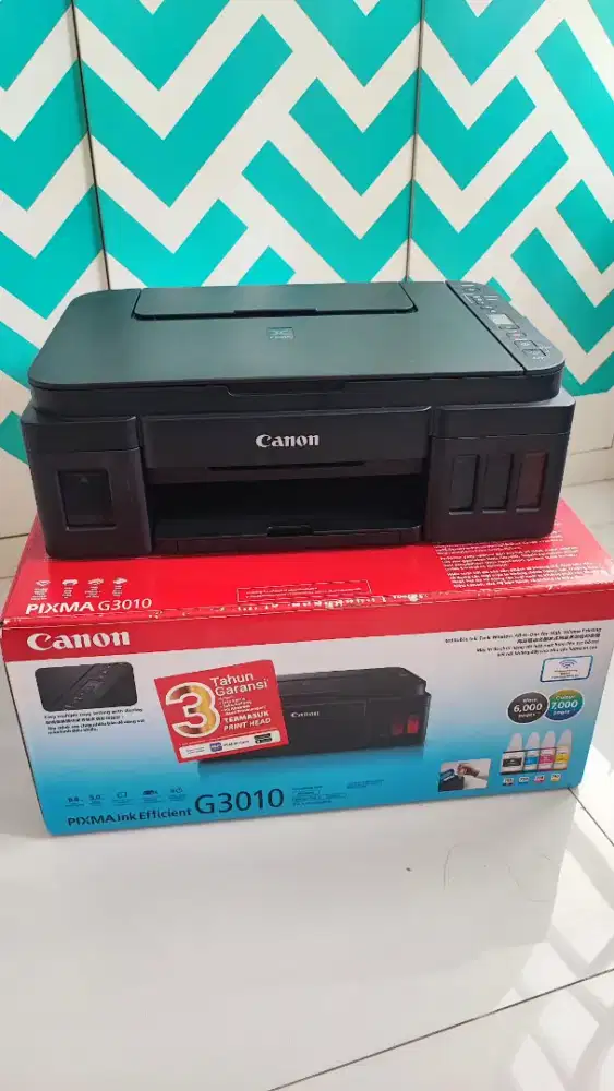 Printer Canon G3010 lengkap