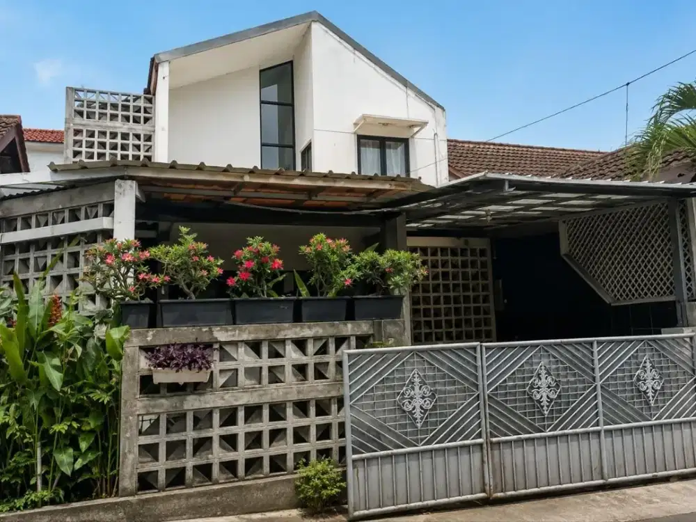 RUMAH DIJUAL PONDOK PEKAYON INDAH BEKASI BARAT – 2 LANTAI, 4 KT, SHM SIAP HUNI DEKAT TOL DAN MALL