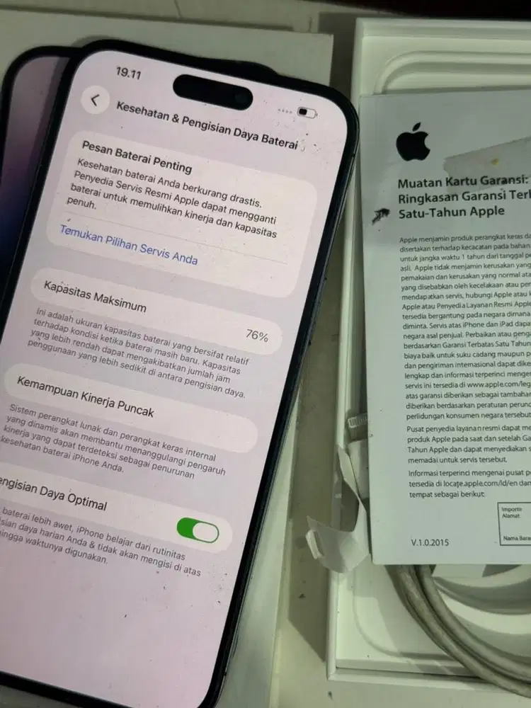 (Ibox) iphone 14 pro max 128gb purple