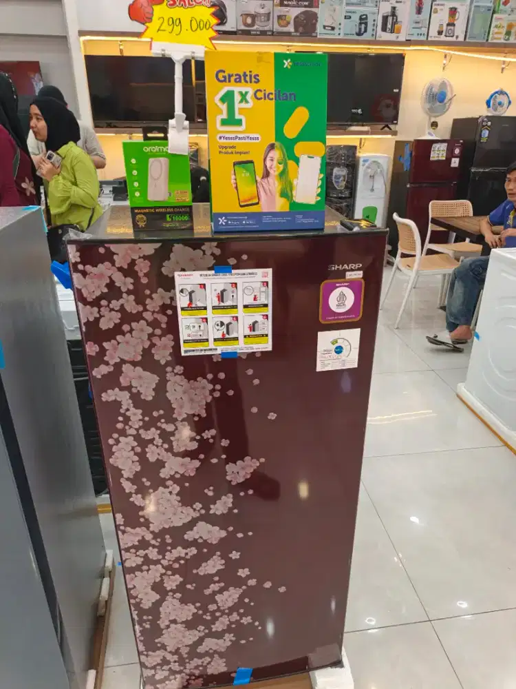 kulkas sharp promo kredit Bunga Ringan