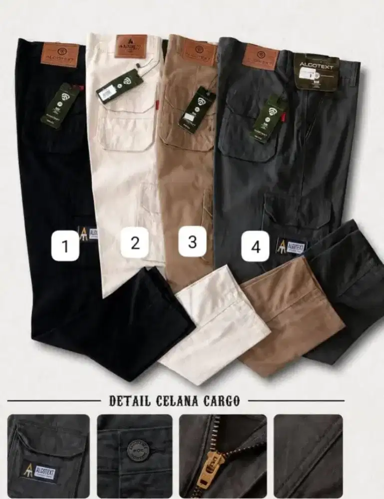 Celana Cargo Ready to Wear