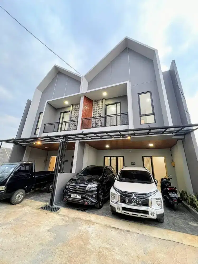 Rumah Furnished Mewah Tanpa DP Dekat Tol