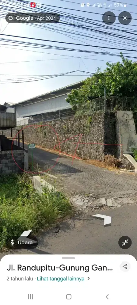 Di jual tanah Dekat industri