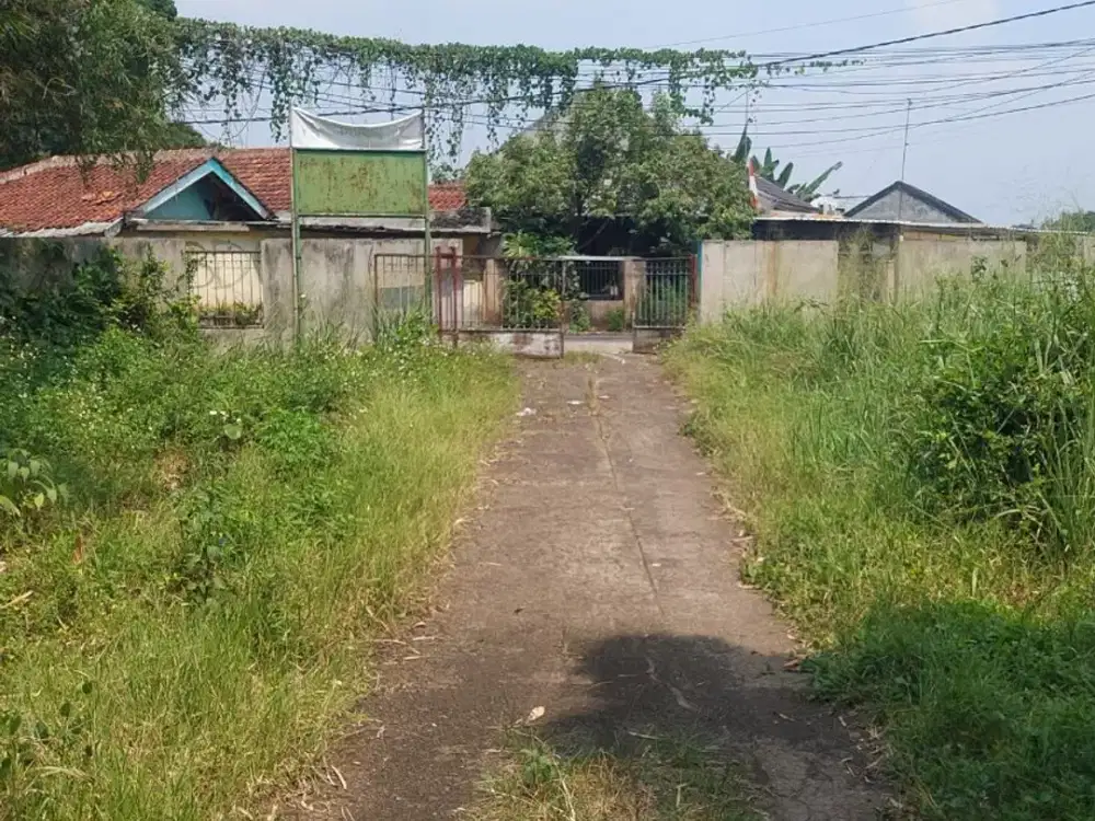 Tanah Matang SHM 8.268m² Pagar Keliling di Situ Gede Bogor Barat