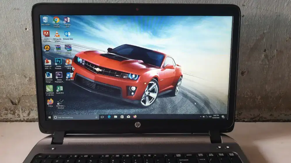 Laptop Hp Probook G2 Corei5 4210u Ram8gb layar 15,6 Slim model Mulus