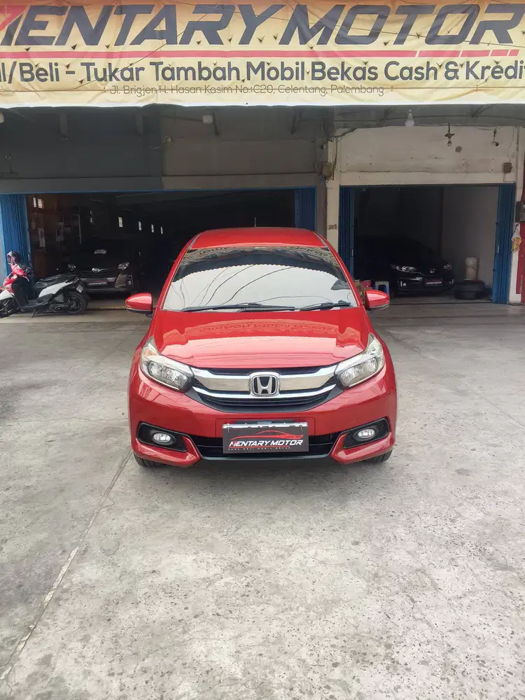 Honda Mobilio 1.5 E CVT Automatic Tahun 2018 Orange Metalik Terawat OK