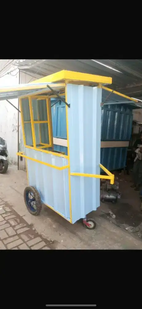 Gerobak container bekas