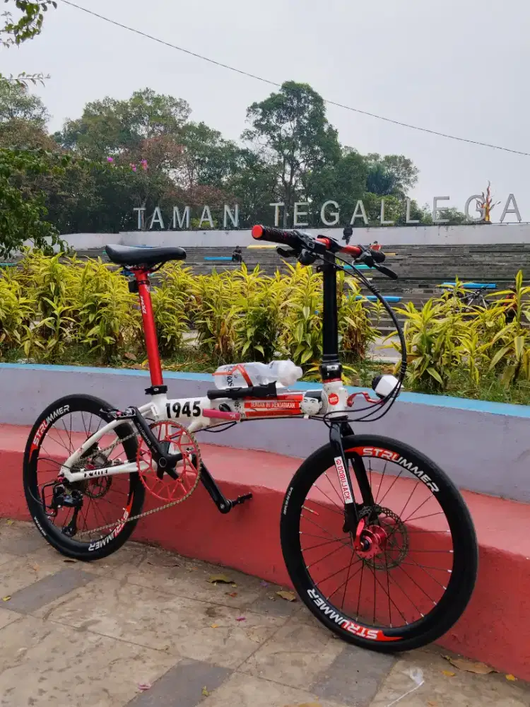 Foldx Xlite Damn I Love Indonesia Full Modif Rasa Road Bike Sora