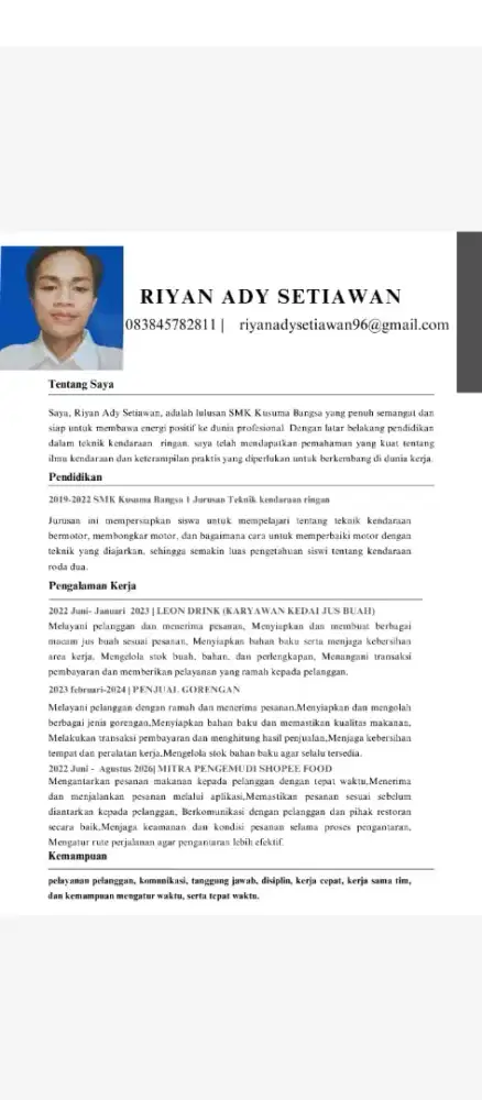 mencari pekerjaan apa saja yang penting halal