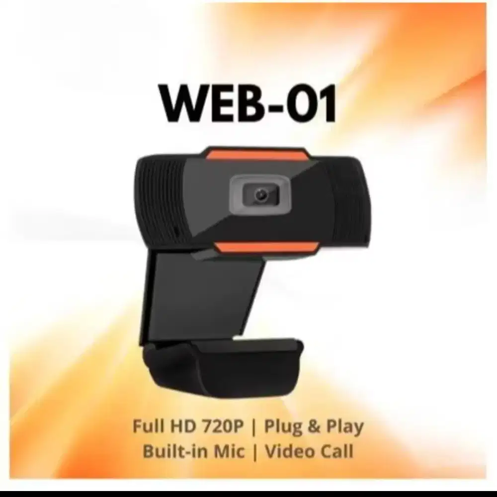 Camera USB Webcam WEB-01 720P - Kamera WEB-01 no Box
