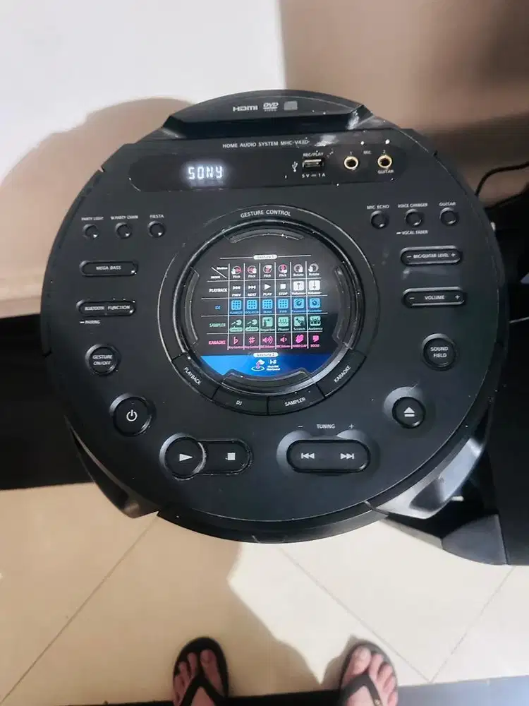 Home audio system Sony mhc v43d